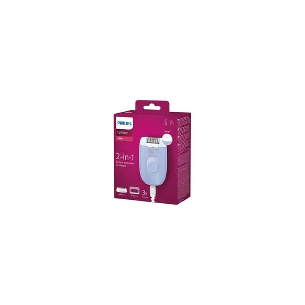 Elpilator - Philips - BRE247/00 - LED-lys - Vaskbar hoved - Ergonomisk