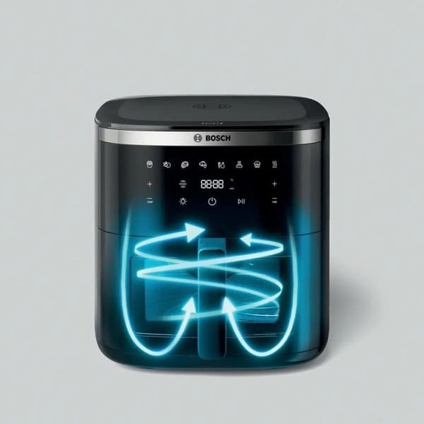 Luftfriture - BOSCH - MAFS2671B - 7,2 L - 7 programmer - Op til 95% mindre fedtstoffer