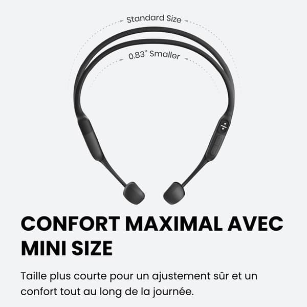 Shokz OPENRUN MINI USBC SORT hovedtelefoner