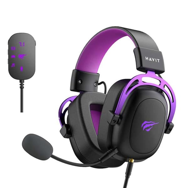 Spelheadset - HAVIT - H2002C+U - Trådad - Stereo - Svettresistent