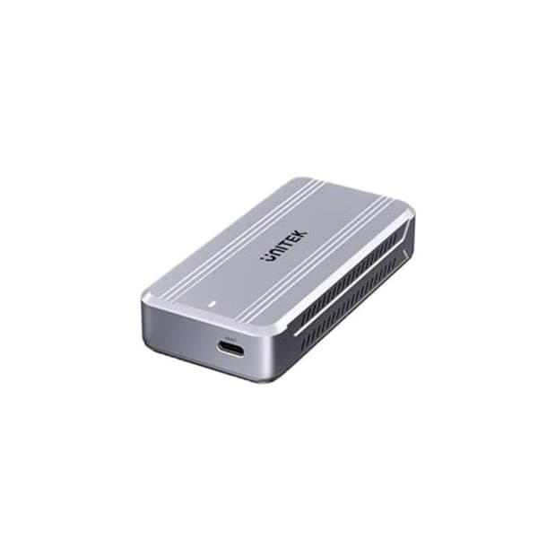 NVMe M.2 USB 4.0 40 Gbit/s - Aluminium - Grå