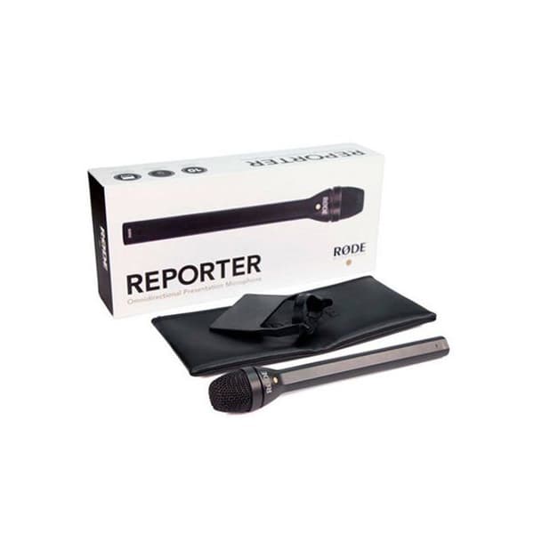 Micro main RODE REPORTER - Dynamisk omnidirektional kapsel - Mat sort