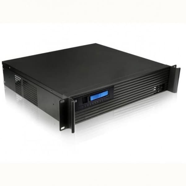 Servercase Techly I-CASE IPC-240L - Support - Aluminium, Stål - Micro-ATX, Mini-ITX - Sort