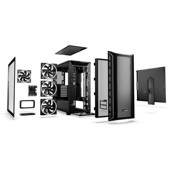 PC-kabinet - BE QUIET! - Shadow Base 800 FX - Sort - Mellemstørrelse - ATX/MicroATX