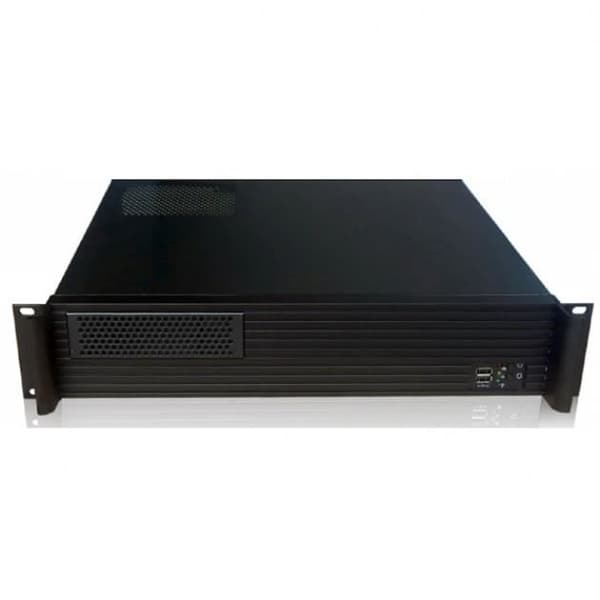 Servercase Techly I-CASE IPC-240L - Support - Aluminium, Stål - Micro-ATX, Mini-ITX - Sort