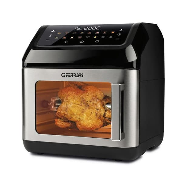 G3 Ferrari Friggitrice EVO G10187 13L 1700W Multifunktion Sort og Rustfrit Stål