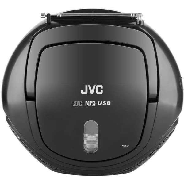 Radio Bærbar - JVC - RD-E221B - FM - CD og USB - 2,6 W