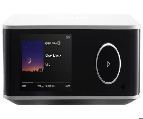 Streamer lyd - Wiim - Ultra Silver - 32-bit/384kHz - DAC ESS Sabre - Wi-Fi/Bluetooth forbindelse