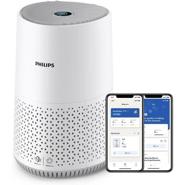 Ilmansuodatin - Philips - AC0651/10 - Energiatehokas - Älykäs anturi - Valkoinen