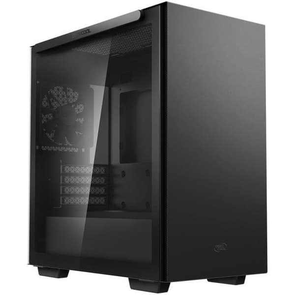 DEEPCOOL Macube 110 Black - Box utan strömförsörjning - Mini tower - Micro-ATX-format