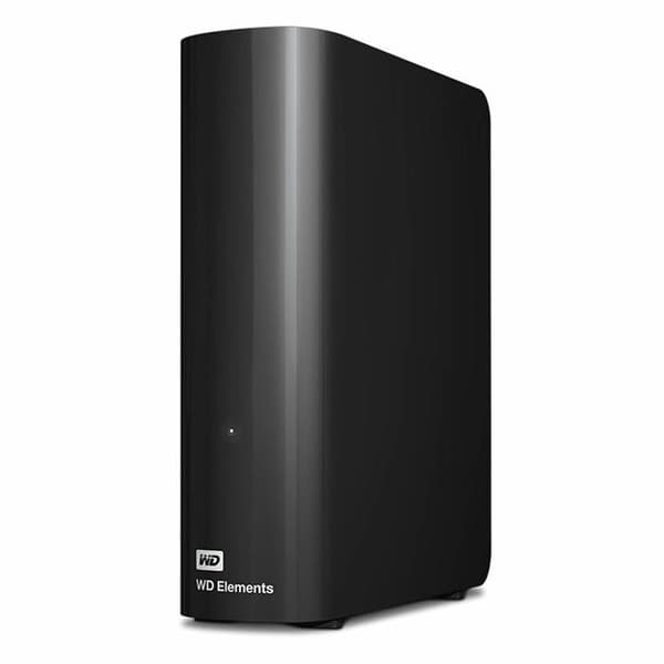 WESTERN DIGITAL Elements Desktop ulkoinen kovalevy - 8TB - USB 3.0 - Musta