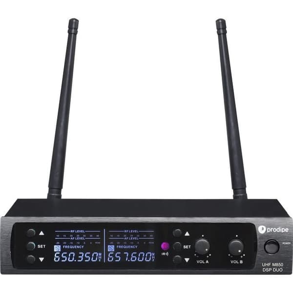 PRODIPE UHF M850 DSP DUO. Dobbelt mikro uhf