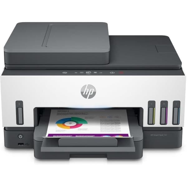 Printer - HP - Smart Tank 790 - Termisk blækstråle - A4 - 15 ppm - Trådløs