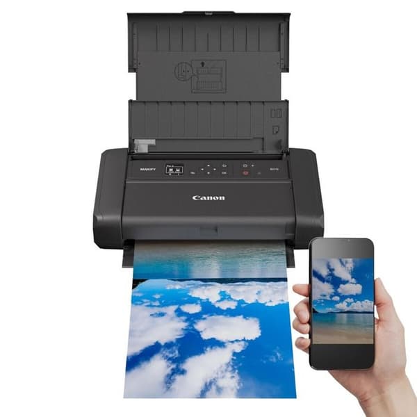 Canon Maxify BX110 Multifunktionsprinter Sort med batteri