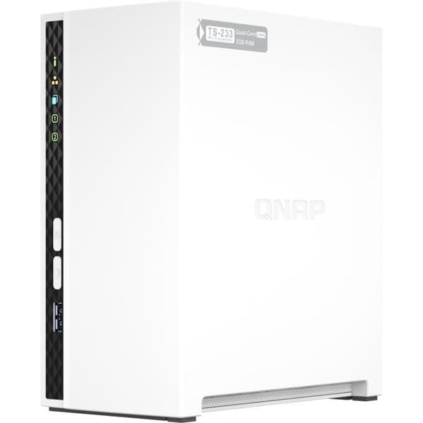 Server NAS - QNAP - TS-233 - 2 skuffer - 2 GB