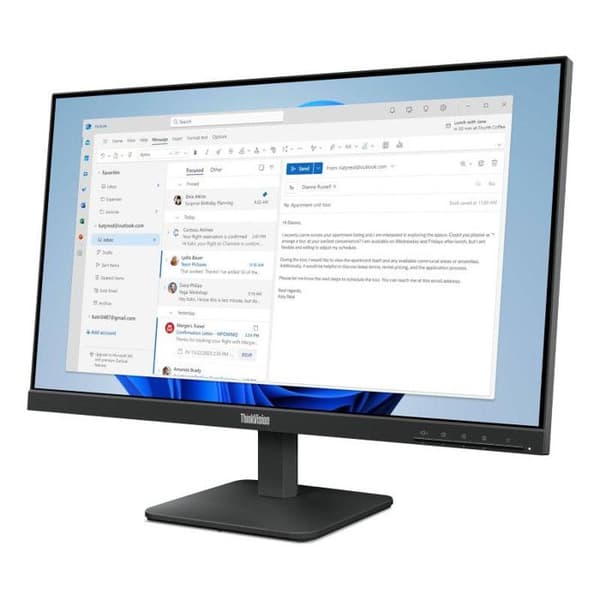 Monitor Lenovo ThinkVision S24-4E 23.8" IPS Full HD 1920x1080 100Hz