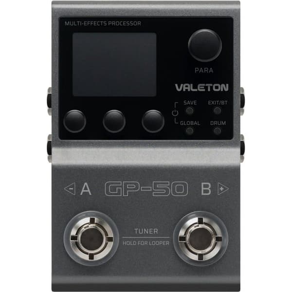 Valeton GP-50 Multi-Effekter Processor - NAM & IR Laddare