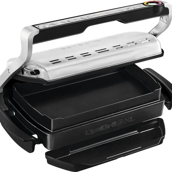 Tefal, Optigrill+ XL, 9 madlavningsprogrammer, XL tilberedningsflade