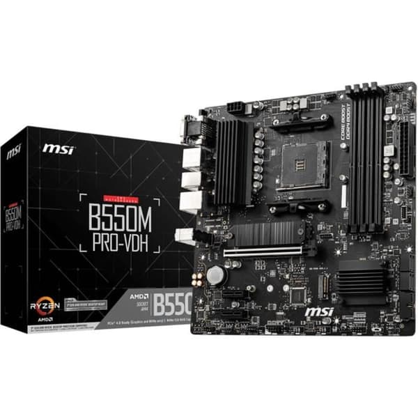 Moderkort - MSI - B550M PRO-VDH