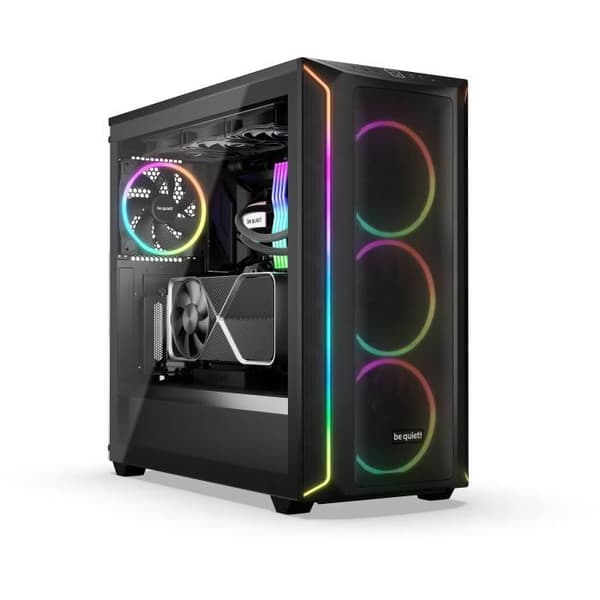 PC-kabinet - BE QUIET! - Shadow Base 800 FX - Sort - Mellemstørrelse - ATX/MicroATX