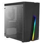 AEROCOOL BOITIER PC Bolt Mini - Mini Tur - Sort - Format Micro ATX (ACCS-PV20012.11)