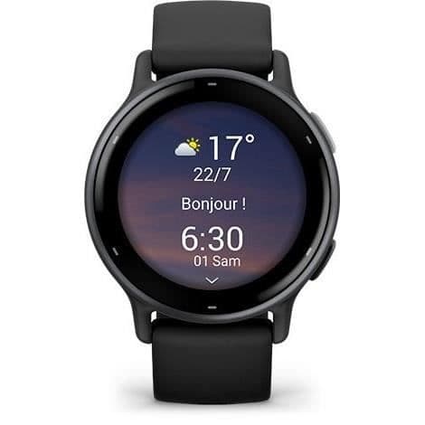 Smartwatch - GARMIN - Vivoactive 5 - Sort silikonearmbånd