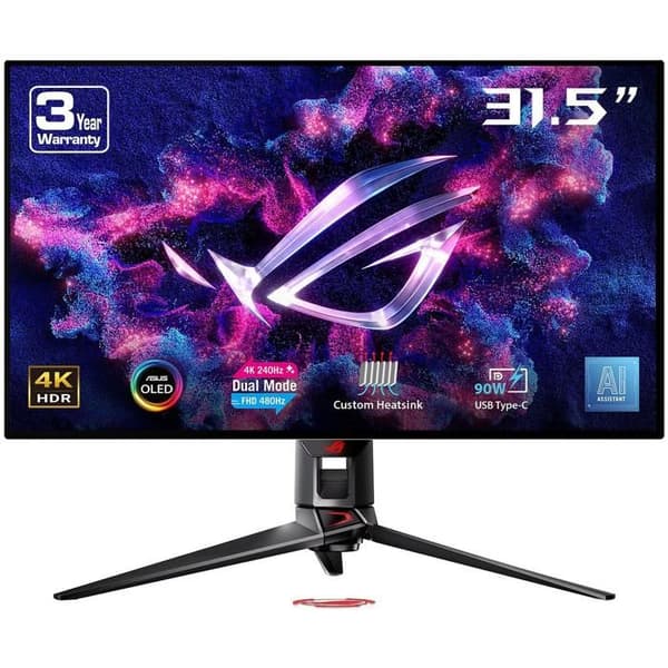 PC-näyttö - ASUS - PG32UCDP - 32 tuumaa - 480Hz - 3840x2160 - OLED
