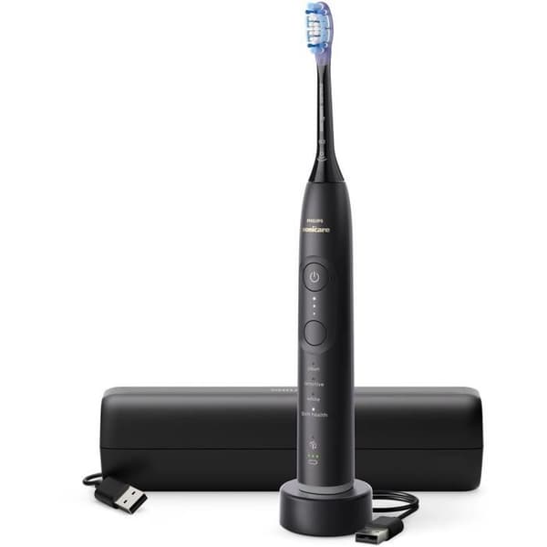 Tandbørste - PHILIPS - HX7421/01 - Sonicare - Serie 7100 - Sort - Elektrisk