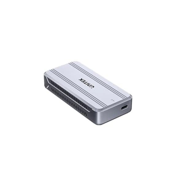 NVMe M.2 USB 4.0 40 Gbit/s - Aluminium - Grå