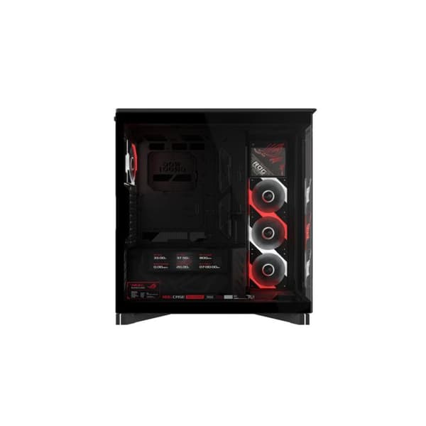 Asus ROG Cronox E-ATX PC-chassi Panoramisk LCD Svart