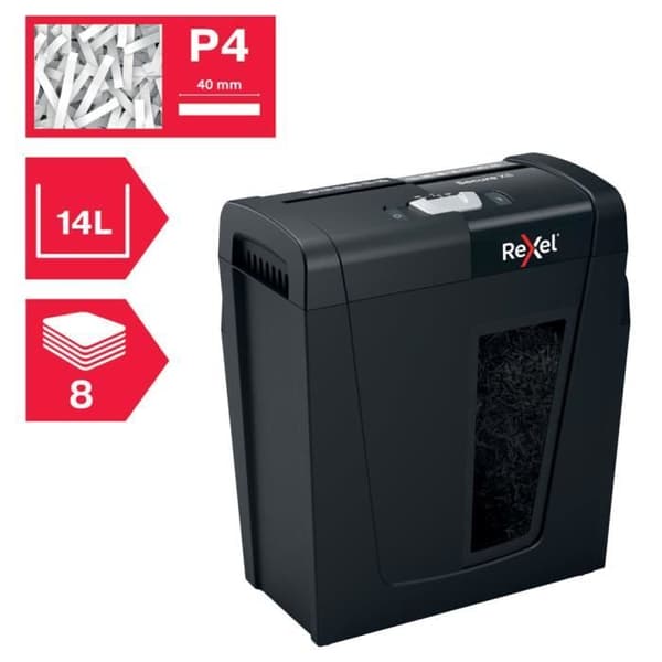 Rexel Secure X8 poikkileikkauspaperisilppuri