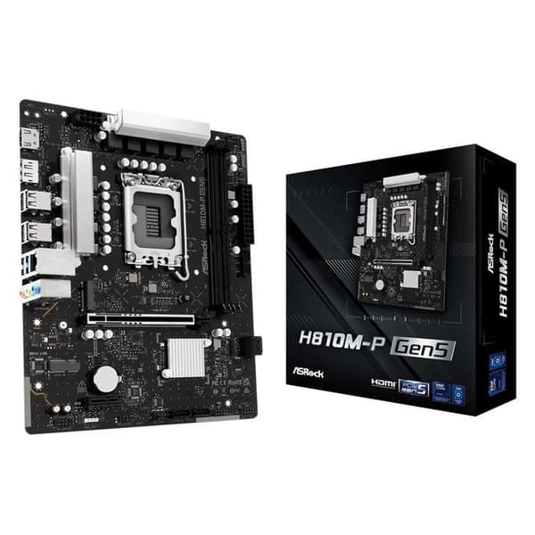 Asrock H810M-P GEN5 moderkort