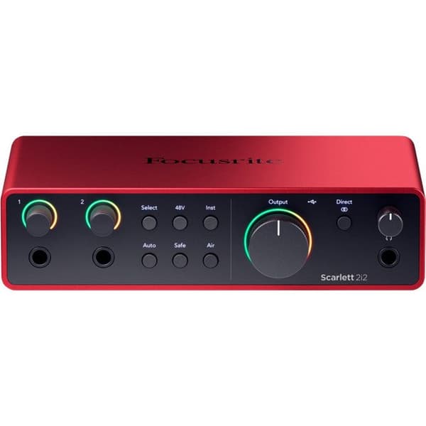 Focusrite Scarlett 2I2 G4 Lydkort