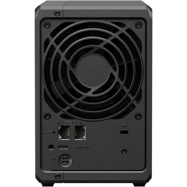NAS-server til SME - SYNOLOGY - DS725+ - 2 skuffer - 4 GB RAM