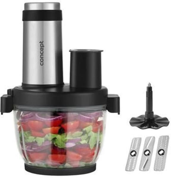 Hakkemaskine - HACKER - RM3300 - 1000 W - Hak & riv - Sort rustfrit stål kabinet