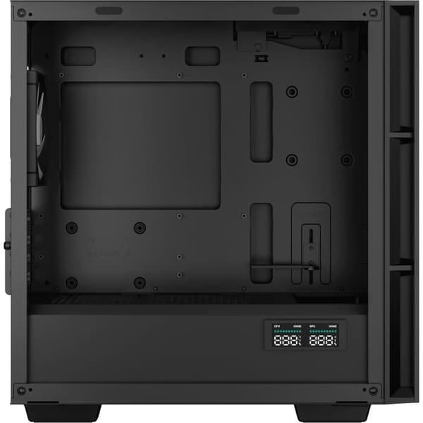 PC-kabinet - DEEPCOOL - CH360 Digital - Uden strømforsyning - Mini tower - M-ATX format - Sort