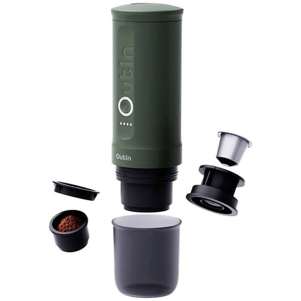 OutIn Nano Espressomaskin Grön