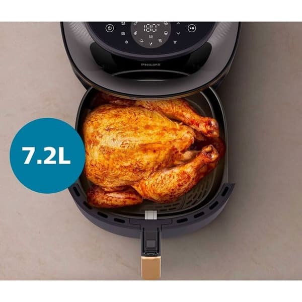 Airfryer - PHILIPS - NA332/00 - 6,2L - 1700W - 12 programmer LED