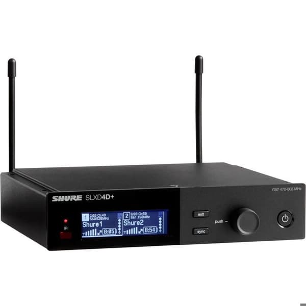 Shure SLXD24D+E-Beta 58-G65 Micro HF sång