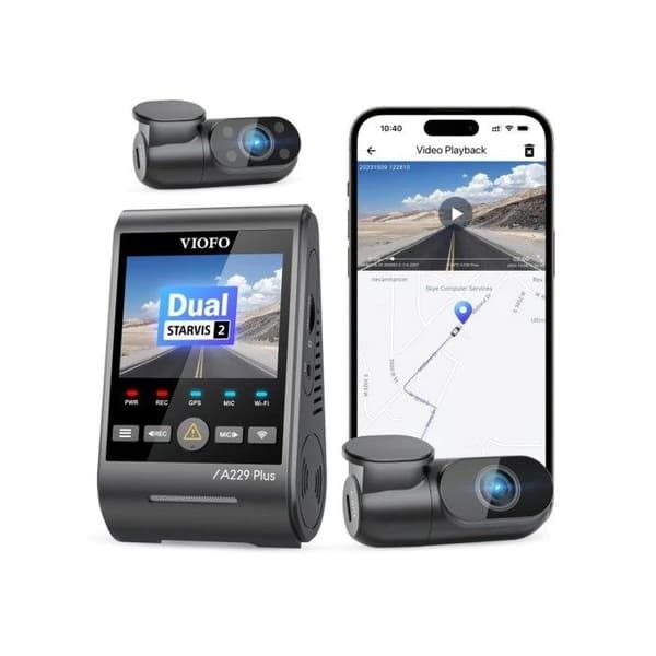 GPS-ruteoptager VIOFO A229 PLUS 3CH-G