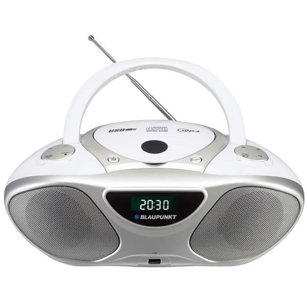 CD-soitin - Blaupunkt - BB14WH - 2 W - Hopea - Valkoinen - LCD