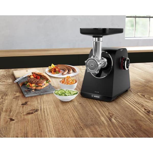Kødhakker - BOSCH - MFWS440B - 1900 W - 2 hastigheder - Sort