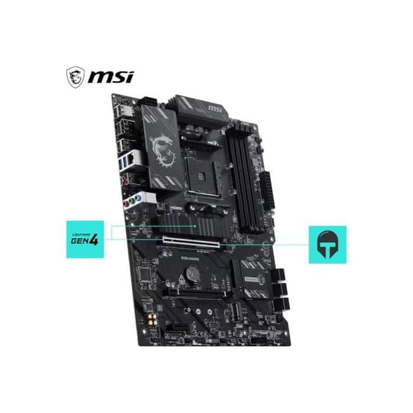 B550 Gaming Moderkort ATX - Socket AM4 - AMD Ryzen 7 - Persondator - PCI Express