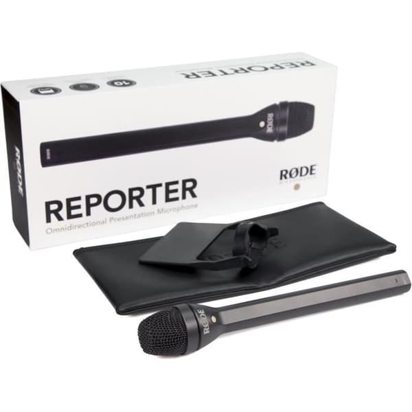 Micro main RODE REPORTER - Dynamisk omnidirektional kapsel - Mat sort