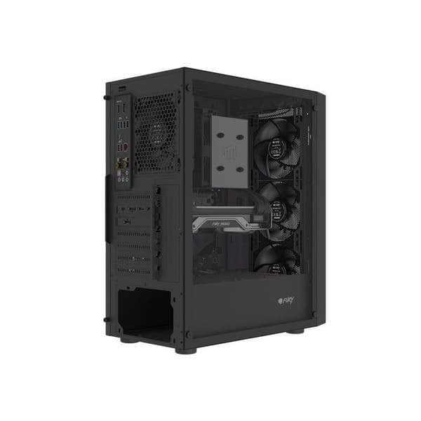 Fury Shobo SH8F midi-tornikotelo ikkunalla, musta