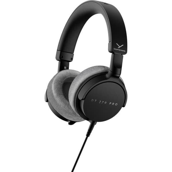 Sort kablet hovedtelefon - Beyerdynamic - Om hovedet - Dækker helt over ørerne - 3,5 mm forbindelse