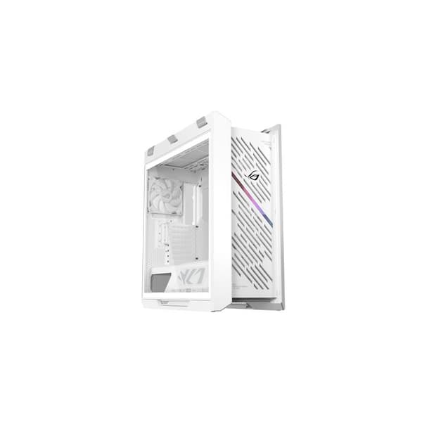 PC-chassi - ASUS - ROG Strix Helios II - Vit - E-ATX - Härdat glas - Optimerad ventilation