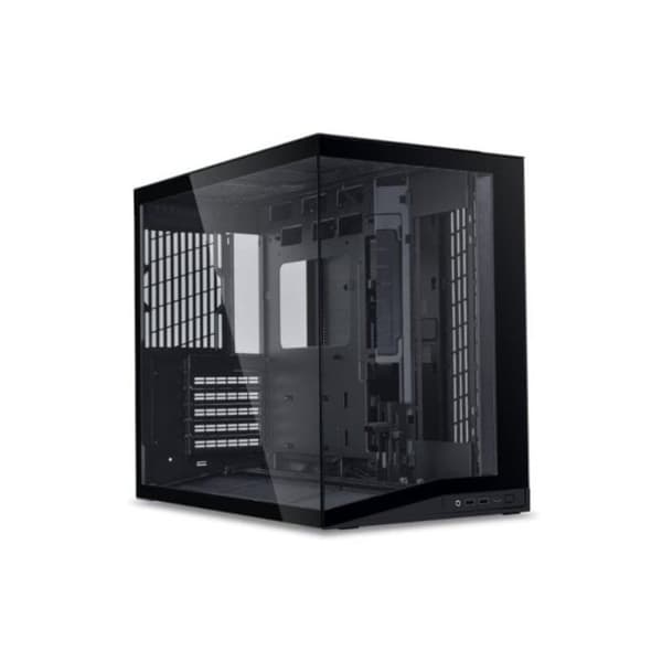 mini-tour Lian Li O11 Dynamic Mini V2 Flow Chassi, PC Chassi, svart gaming chassi