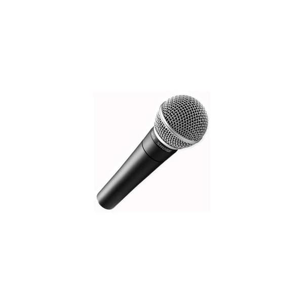 Mikrofon chant - SHURE - SM58 - Kardiode - Ledning - Robust og pålidelig