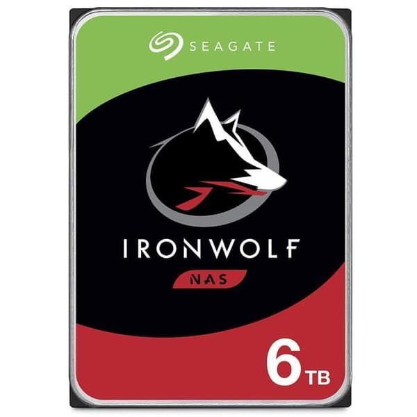 SEAGATE TECHNOLOGY - IronWolf - 6 Tt sisäinen kiintolevy - IronWolf NAS